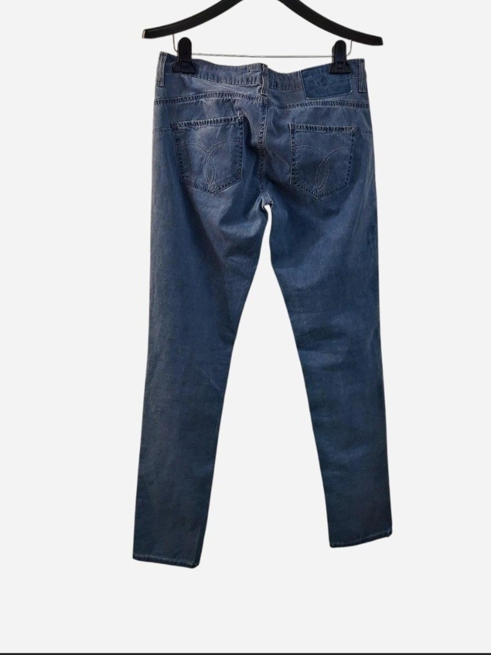 Fiorucci *Rare Blue-Grey Color,* Slim Fit Jeans, with a Lowrise